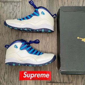 Jordan 10 Charlotte Hornets size 11 men